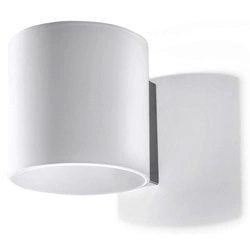 Kinkiet Sollux VICI, Szkło, Białe, G9 12W LED, SL.0211