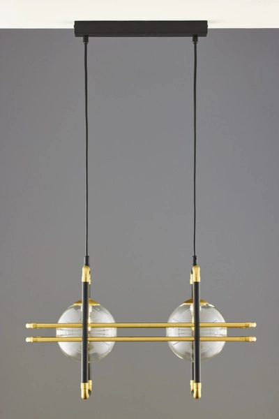 Nowoczesna Lampa wisząca FIORI wys. 115cm 2xG9 14W IP20 | Złoty