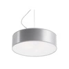 Lampa Wisząca ARENA 35 PVC Stal szary 2 x 15W LED, SL.0116