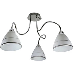 Lampa sufitowa ELF 33-72580 chrom/biały 3x40W E14