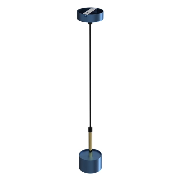 Lampa wisząca ARENA, MLP7772, niebieski/złoty, 1x11W GX53