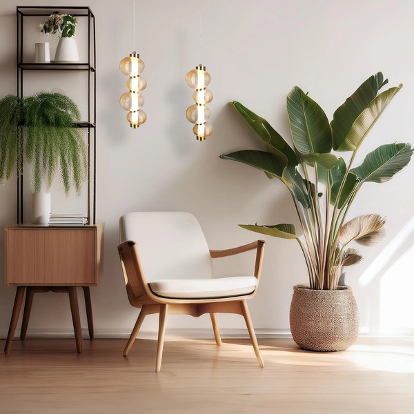 Lampa wisząca BOLLA GOLD 17W LED