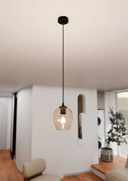 Lampa wisząca Emibig ISTAR 1 BL MIODOWY 677/1