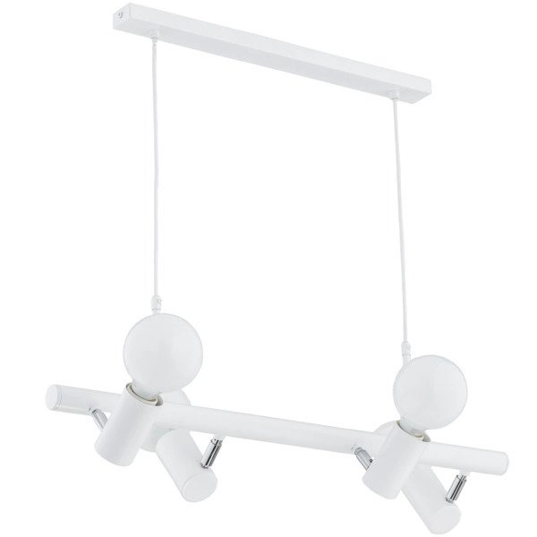 Lampa wisząca ALDO White szer. 78cm w stylu nowoczesnym