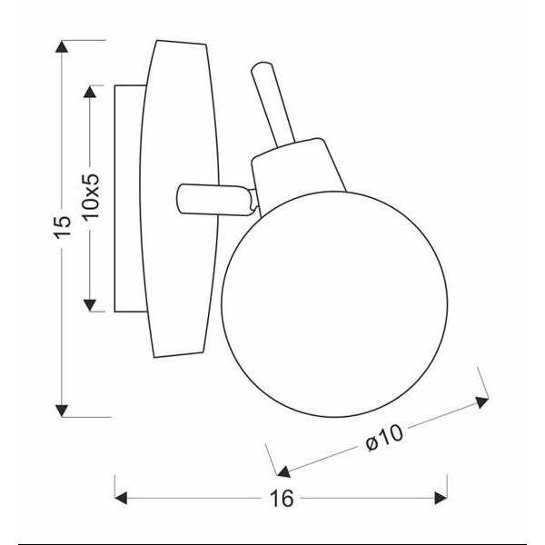 Kinkiet LENTINI, 21-16324, patynowy z bursztynowym kloszem, 1x40W G9