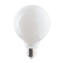 Żarówka LED globe E27 8W ciepła 3000K Glass Ball Bulb bez kołnierza G95 mleczna 9177
