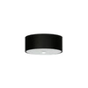 Lampa sufitowa SKALA SL.0760, 30cm, czarna, 3x60W E27