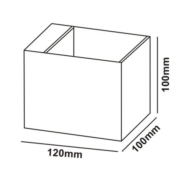 Kinkiet ALASKA, biały, 1x40W G9