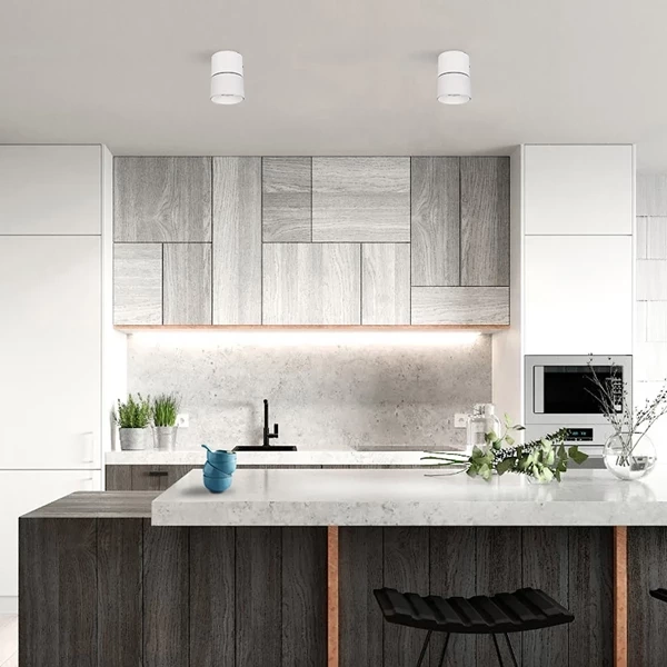 Lampa punktowa Biała 15W Spot LED 4000-4500K Abruzzo Romeo 11x9 cm