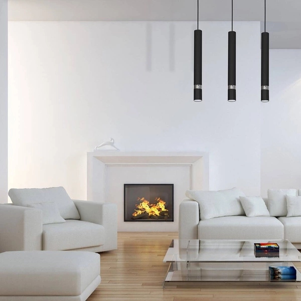 Lampa wisząca JOKER, MLP1414, czarny/chrom, 3x8W GU10