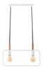 Lampa wisząca FRAME 32-73549 biała 2x60W E27