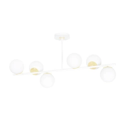 Lampa sufitowa Emibig FLOKI 6 Biały GOLD 1023/6