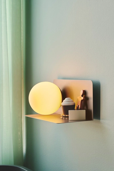 Kinkiet LILIBETH E14 25W Metal | Brązowy