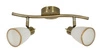 Lampa ścienna/sufitowa REGENT, 92-70029, patynowy/biały, 2x40W G9