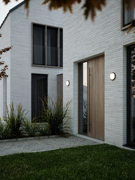 Kinkiet CUBA_OUT LED 3000K Biała ciepła Plastik | Czarny