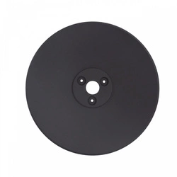 PIATTA PLATE PODSTAWA DO OPRAW PIATTA 12W 300X30 CZARNY OKRĄGŁA