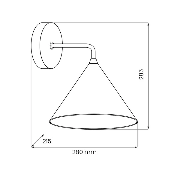 Kinkiet CAPITAL GOLD 1xGX53