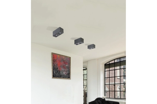 Azzardo BRANT 2 SQUARE IP44 WHITE 2823