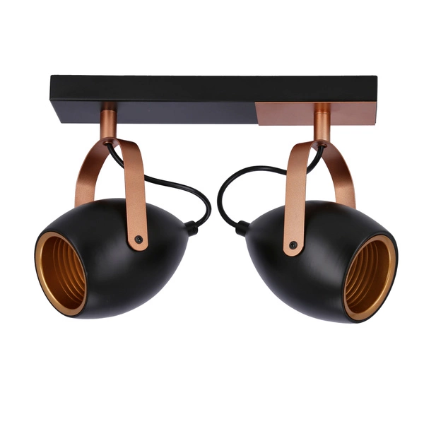 Lampa sufitowa ANICA, 92-81797, czarny/miedziany, 2x40W E14