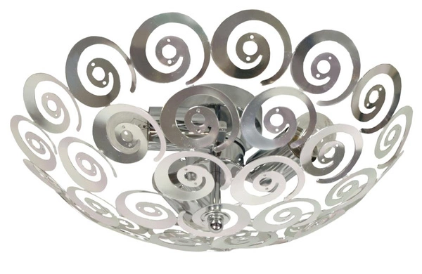 Plafon VOLANS, 14-97517, 40 cm, chrom, 3x60W