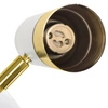 Nowoczesny kinkiet DANI WHITE/GOLD 1xGU10 MLP6233