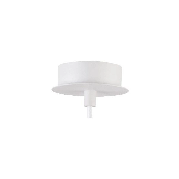 Lampa wisząca AURA KOŁO 1 ZWIS biały 31099