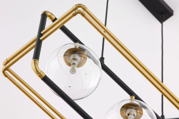 Nowoczesna Lampa wisząca FIORI wys. 115cm 3xG9 14W IP20 | Złoty