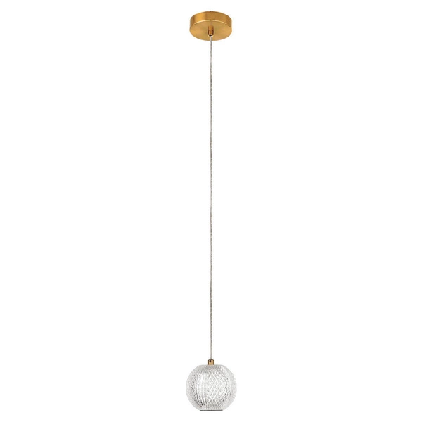 Lampa wisząca Diamond 1 1xLED CCT złota LP-2202/1P GD
