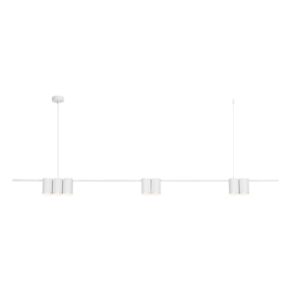 Lampa wisząca (listwa) GENESIS WHITE 7xGU10