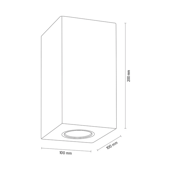 Kinkiet Wooddream 2xGU10 Max.6W Drewno bukowe, orzech 2071276