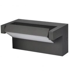 Kinkiet zewnętrzny nad drzwi regulowany przed dom ROTA RT-K100 | ciemny popiel