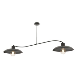 Lampa sufitowa Emibig FOSTER 2 Czarny 1353/2