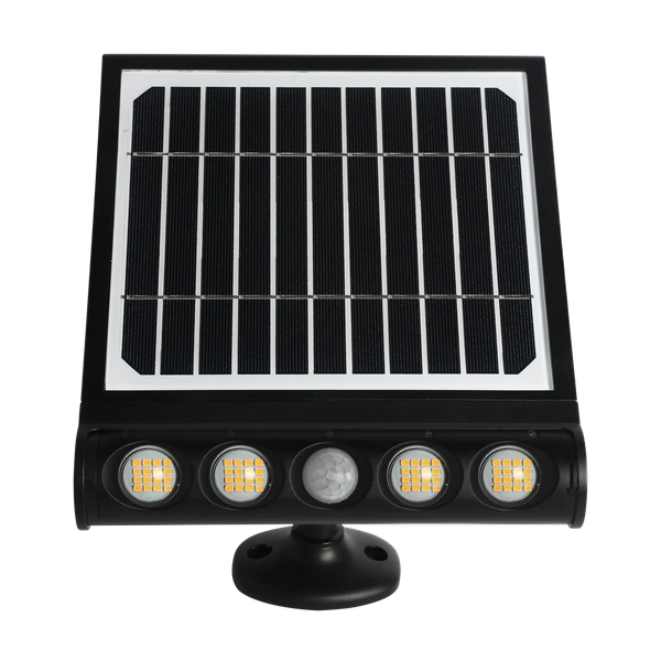 Oprawa wielofunkcyjna solarna czujnik TALENT LED 8W IP65 | czarny