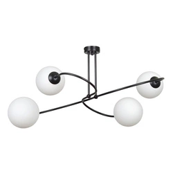 Lampa sufitowa Emibig SELBI 4 Czarny 734/4B