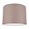 Abażur Cylinder E27 H0 Tkanina Khaki A0929