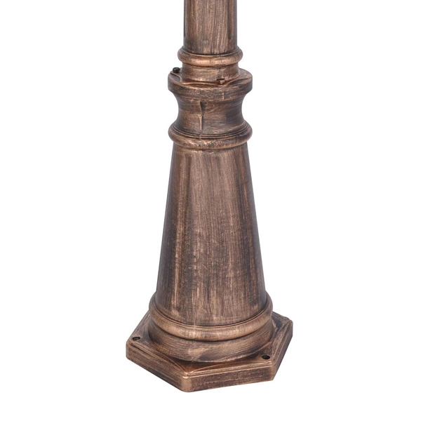 Lampa ogrodowa stojąca K-7006A2/4 CZARNY/ZŁOTY z serii LOZANA