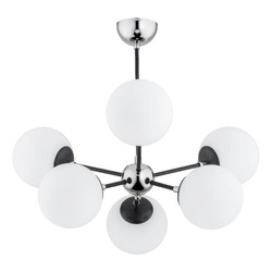 Lampa sufitowa ALFA SANDY CHROM 6xE14 63cm | 63100