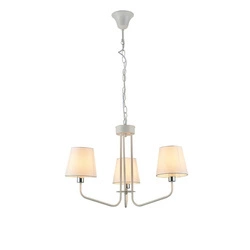 Lampa wisząca YORK LEDEA, 50203098, biała, 3x60W E14