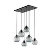 Nowoczesna lampa wisząca czarny/grafitowy CUBUS GRAPHITE 2833 2833