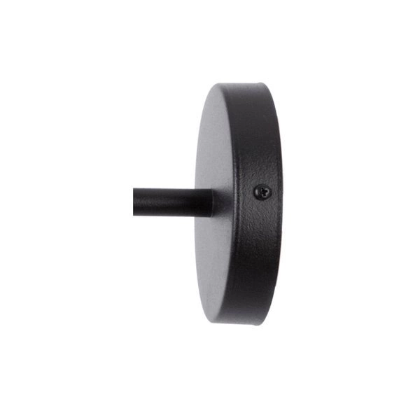 Lampa ścienna, szklana kula GAMA KINKIET czarny 33194