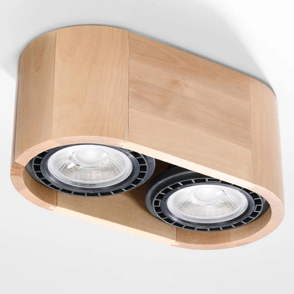 Plafon BASIC 2 naturalne drewno SL.0914