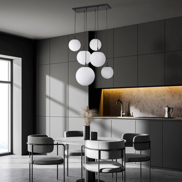 ESME WHITE LAMPA WISZĄCA 6 PŁ 4793