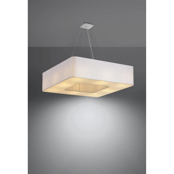 Nowoczesna lampa wisząca URANO, SL.0827, 80 cm, biała, 8x60W E27