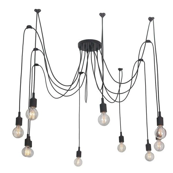 Lampa wisząca pająk Spider SOLETO X 10pkt wisząca