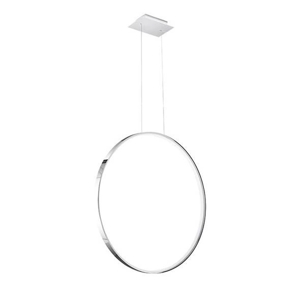 Nowoczesna lampa wisząca RIO 78, chrom, 50W LED, barwa neutralna 4000K, TH.249