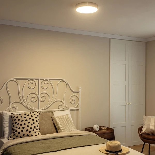 Plafon LED 18W Okrągły Złoty CCT 3000K/4000K/6000K 30cm Abruzzo Carlo