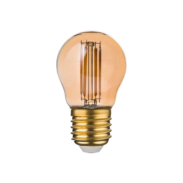 Żarówka dekoracyjna E27 BULB LED 3572 4,5W barwa ciepła 2200K bursztynowa 3572
