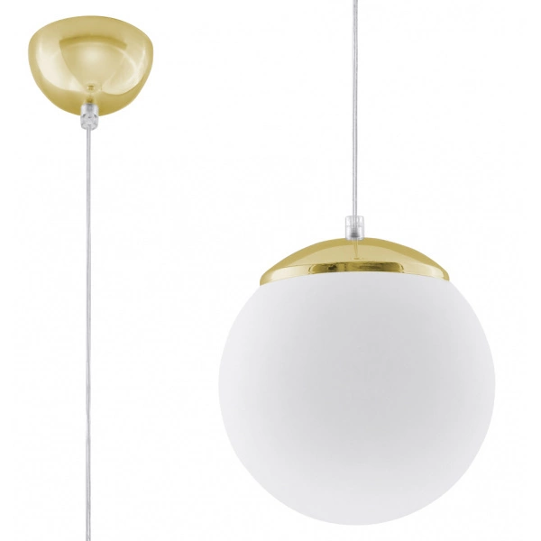 Lampa wisząca UGO 20 SL.0715 ZŁOTA 1xE27