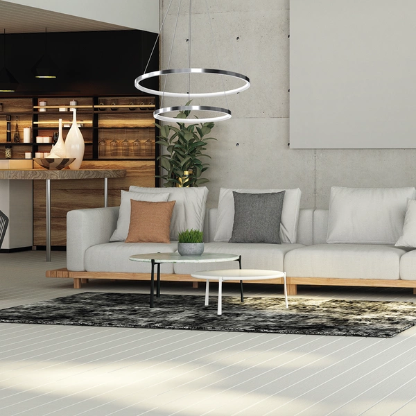 Designerska lampa wisząca ROTONDA CHROME 51W LED | Chrom