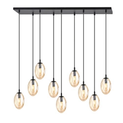 Lampa sufitowa Emibig ASTRAL 9 BL MIODOWY 1267/9